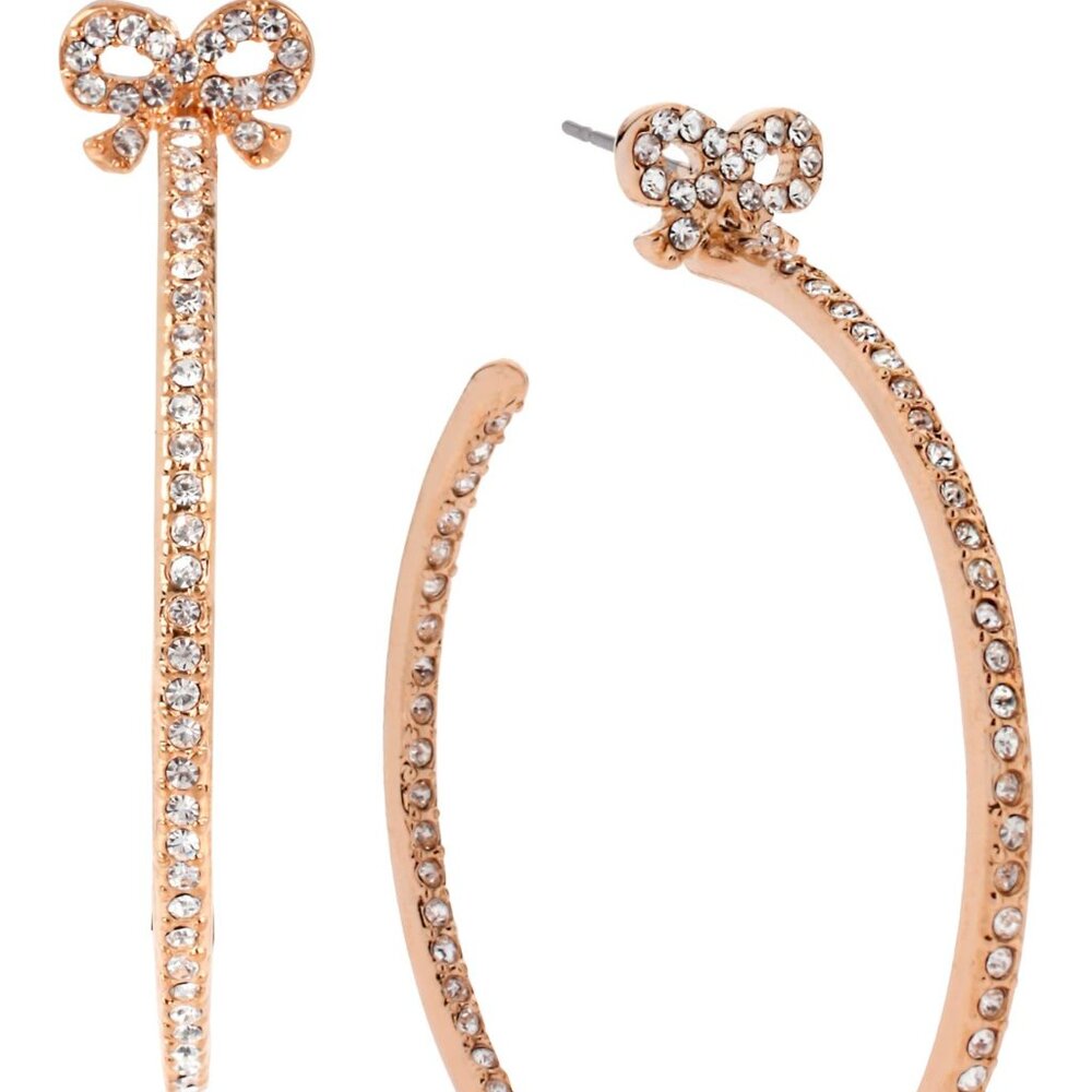NWT Betsey Johnson Hoop Earrings